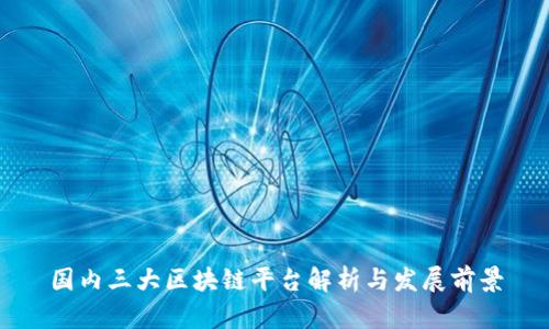 国内三大区块链平台解析与发展前景