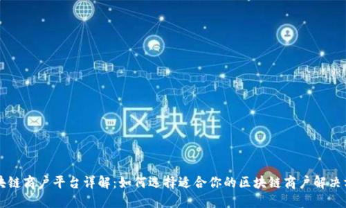 区块链商户平台详解：如何选择适合你的区块链商户解决方案