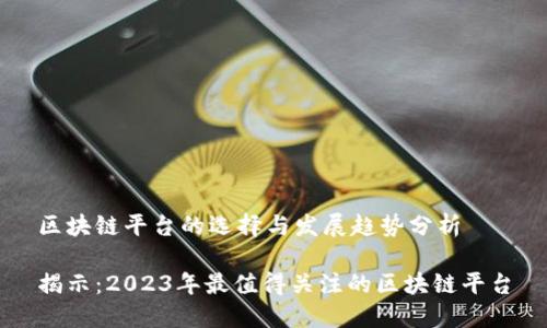 区块链平台的选择与发展趋势分析

揭示：2023年最值得关注的区块链平台