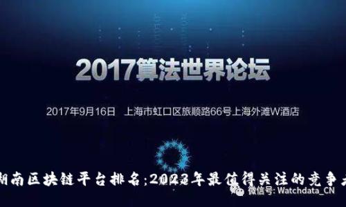 湖南区块链平台排名：2023年最值得关注的竞争者